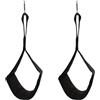 Bewinner Cinghie AB 2 Pezzi per Barra per Trazioni, Cinghie AB Sospese con Ganci, Cinghia per Barra per Allenamento per la Forza del Core Fitness per Allenamento in Palestra a Casa, Attrezzatura per