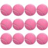 VBESTLIFE Palline da Tennis per Allenamento e Partite, Confezione da 12 | Gomma naturale sensazione costante e urti ridotti, altezza di rimbalzo di circa 130 cm (4,3 piedi).