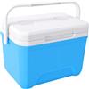 Luocute Dispositivo di Raffreddamento Rigido da 6 Litri, Ghiacciaia Leggera | Isolamento in Schiuma PU, Portatile per Esterni, Campeggio, Pesca, Picnic, Barbecue