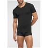 PEROFIL T-SHIRT GIROCOLLO 4 SEASON VPRT00306 PEROFIL NERO