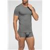 PEROFIL T-SHIRT GIROCOLLO 4 SEASON VPRT00306 PEROFIL GRIGIO MELANGE