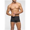PEROFIL BOXER UOMO SPORT PUSH UP VPRT00359 NERO