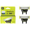 Philips Oneblade 360 2 Units Blade One Size