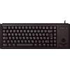 CHERRY Compact-Keyboard G84-4400 - Tastatur - USB - Deutschland - Schwarz