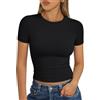 Trendy Queen Trd1301020 T-Shirt Donna (Pacco da 1)