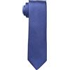 Calvin Klein Men's Steel Micro Solid A Tie, Slate Blue, Regular