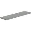 MODULARREDO | SMART Mensola da Muro, Scaffale Legno, Mensola da Parete, 56x15.5x1.8 cm, Grigio Sasso - Made in Italy