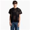 MISBHV aglietta ISBHV B H Spot Wash Burnt Black T-Shirt UNISEX Washed Black