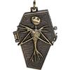 JewelryWe Orologio da Tasca Vintage. Orologio stile retro con quadrante rotondo,Disegno da scelta,Regalo per Ragazzi Uomo Donna Anziani