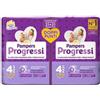 FATER BABYCARE Fater Pampers Progressi Pannolino Maxi Pacco Doppio 42 Pezzi