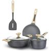 KASANOVA batteria di pentole Evolution antiaderenti 6 pezzi - pentole per induzione e ogni piano cottura