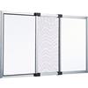 Vigor 0075005 Iride Zanzariere Estensibili Anodizzato, 50 X 40/92 X 40 cm