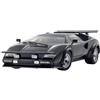 Kyosho 1/18 Lamborghini Countach LP400S Cannonball Diecast Car KS08320BKCR Nuovo
