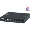 ATEN Stazione console KVM over IP Dual HDMI - 1920 x 1200 Pixel - Collegamento ethernet LAN - Full HD+ - Montaggio rack - 6,53 W - Nero KA8288-AX-G