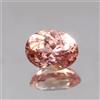 4,00 Ct Zaffiro Padparadscha Ceylon Ovale Sfuso Di Estrema Qualità