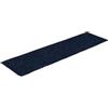 vidaXL Tappetini per scale autoadesivi 15 pz 76x20 cm blu navy rettangolari