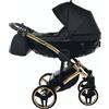 Junama Trio Diamond Fluo Junama Pelle Telaio Oro Nero