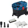 Bosch Professional Aspiratore universale GAS 400 A (1200 W, sistema pulizia filtro automatico (AFC), incl. filtro principale, tubo flessibile, adattatore PT, tubo curvo, 2 sacchetti per smaltimento)