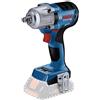 Bosch Professional Avvitatore massa battente a batteria BITURBO GDS 18V-450 HC (co. di serraggio 450 Nm, co. di distacco 800 Nm,incl. mod. Bluetooth Low Energy GCY 42,L-BOXX, senza batt./caricab.)