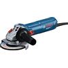 Bosch Professional Smerigliatrice angolare GWS 12-125 (Ø disco: 125 mm, 1200 W potenza, prot. contro riavvio accidentale, incl. cuffia protezione, dado serraggio, impugnatura suppl. standard)