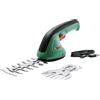 Bosch Cesoie da giardinaggio EasyShear | batteria da 3,6 V integrata, durata batteria: 40 min, lunghezza lame: 12 cm (rifilasiepi) / 8 cm (per erba)