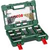 Bosch Set Da 91 Pezzi Di Punte E Bit V-Line In Titanio, Per Legno, Pietra E Metallo, Incl. Cacciavite A Cricchetto E Bacchetta Magnetica, Accessori Per Utensili Di Foratura E Avvitamento
