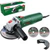 Bosch Smerigliatrice angolare UniversalGrind 7-125 (750 W; 3 dischi; per smerigliatura, taglio, spazzolatura e levigatura; in confezione di cartone) - Amazon Edition