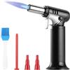 Carehabi Cannello da Cucina Bruciatore a Gas Fiamma Ossidrica Portatile per Cucinare, Cuocere, Barbecue, Campeggio (Gas Butano Non Incluso)