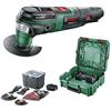 Bosch Home and Garden Multiutensile AdvancedMulti 18 (Senza Batteria, Sistema da 18 Volt, Set Accessori Universali, in SystemBox, Taglia S), Edizione Amazon
