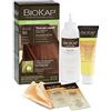 BIOKAP Nutricolor Delicato, Tinta capelli senza ammoniaca che rende i capelli morbidi e lucenti, Colorazione capelli con colori naturali, 140 ml (8.64 Rosso Tiziano)