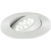 Intec incasso LED integrato 5W movibile bianco