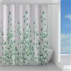 Tenda doccia Eucalipto in tessuto 180x200 cm verde