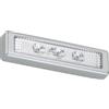 Briloner Placca Push in titanio 3 Led