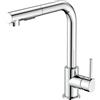 Rubinetto cucina monocomando canna alta Phoenix cromo