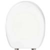 Copriwater universale Ercos laccato bianco 44x37,4x5,2 cm