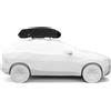 Box da tetto per auto Force 3 nero aeroskin M
