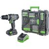 Trapano avvitatore a batteria LUX 20V 2Ah