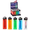 - Accendino Pietra usa e getta trasparenti colori assortiti