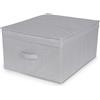 Scatola pieghevole in tnt Boston taglia L grigio 40x50x25 cm