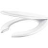 - Copriwater WC slim soft-close Remedios bianco 37,5 x 44,5 cm