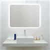 Specchiera organic Touch LED 100x70 cm