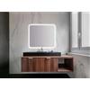 Specchiera organic Touch LED 80x70 cm
