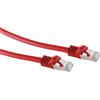 S-CONN maximum connectivity Cavo patch RJ45 con cavo CAT 7 grezzo PIMF rosso 20 m