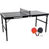 VirtuFit Tavolo da ping pong VirtuFit Mini TT160, completo di 2 racchette e 3 palline