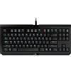 Razer BlackWidow Tournament Edition Stealth 2014: Tastiera meccanica da gaming compatta e silenziosa, con connessione USB, formato TKL, layout US, senza retroilluminazione