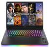 HP HyperX OMEN MAX, laptop gaming da 40,6 cm (16"), modello 16-ak1000nc, processore AMD Ryzen AI 7, display da 2560 x 1600 pixel, 32 GB di RAM, sistema operativo Windows 11 Home, colore nero