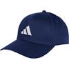 adidas Unisex - Adulto Baseball Cotton New Logo Hat, Dark Blue/White, S-M