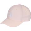 adidas Unisex - Adulto Bball Lt EMB New Logo Hat, Distilled Pink/White, XS-S