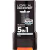 L'Oreal Paris L'Oréal Paris Men Expert Total Clean Gel Doccia Uomo, Carbone Azione Totale 5 In 1, 300 ml
