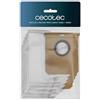Cecotec 5 Sacchetti - Accessori di Ricambio per Aspirapolvere Conga 15090/16090. Compatibili con Base di Autovuotamento del Robot Aspirapolvere e Lavapavimenti Conga 15090/16090, Accessori Aspirazione